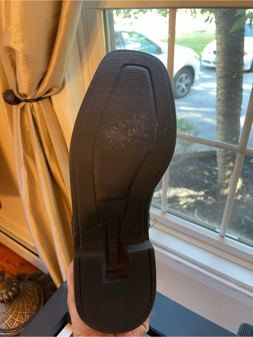 Stacy Adams Men’s Edison Blk Leather Boot Shoes SZ 11